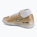 Încălțăminte de fotbal pentru copii Nike Jr. Mercurial Superfly 11 Club "Kylian Mbappé" metallic gold/green glow 3
