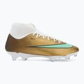 Încălțăminte de fotbal pentru bărbați Nike Mercurial Superfly 11 Academy "Kylian Mbappé" metallic gold/green glow 2