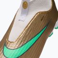 Încălțăminte de fotbal pentru copii Nike Jr. Mercurial Superfly 11 Academy "Kylian Mbappé" metallic gold/green glow 5