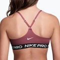 Sutien pentru fete Nike Pro Pink Smoke 3