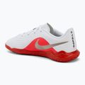 Încălțăminte de fotbal pentru copii Nike Jr. Tiempo Maestro Club white/bright crimson/blur 3