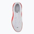 Încălțăminte de fotbal pentru copii Nike Jr. Tiempo Maestro Club white/bright crimson/blur 5