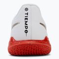 Încălțăminte de fotbal pentru copii Nike Jr. Tiempo Maestro Club white/bright crimson/blur 6