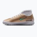 Încălțăminte de fotbal pentru copii Nike Jr. Mercurial Superfly 11 Club "Kylian Mbappé" metallic gold/green glow 2