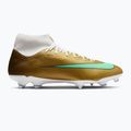 Încălțăminte de fotbal pentru bărbați Nike Mercurial Superfly 11 Academy "Kylian Mbappé" metallic gold/green glow