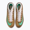 Încălțăminte de fotbal pentru bărbați Nike Mercurial Superfly 11 Academy "Kylian Mbappé" metallic gold/green glow 4