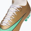 Încălțăminte de fotbal pentru bărbați Nike Mercurial Superfly 11 Academy "Kylian Mbappé" metallic gold/green glow 6