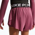 Pantaloni scurți pentru copii Nike Pro pink smoke/black/white 5