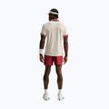 Tricou polo Nike Court Slam Aero-Fit Pale Ivory/Team Red 3