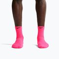 Șosete Nike Run Lightweight Micro Crew Hyper Pink/Black 4