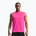 Tricou de antrenament bărbați Nike Dri-FIT Sleeveless Training Top hyper pink/black