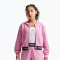 Bluză pentru copii Nike Pro Fleece pink rise/pink rise/black/white