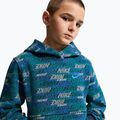 Bluză pentru copii Nike Sportswear Club Fleece bright spruce/midnight navy/game royal 6