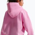 Bluză pentru copii Nike Sportswear Studio Fleece pink rise/white 7
