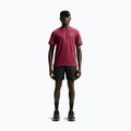 Tricou de alergare pentru bărbați Nike Miler Dri-Fit UV tough red/mystic dates 2