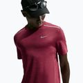Tricou de alergare pentru bărbați Nike Miler Dri-Fit UV tough red/mystic dates 5