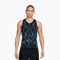 Tricou de alergare pentru bărbați Nike AeroSwift black/white