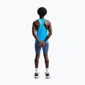 Tricou de alergare pentru bărbați Nike AeroSwift light current blue/black 3