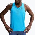 Tricou de alergare pentru bărbați Nike AeroSwift light current blue/black 4