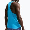 Tricou de alergare pentru bărbați Nike AeroSwift light current blue/black 5