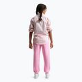 Pantaloni pentru copii Nike Sportswear Studio Fleece pink rise/white 3