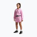 Pantaloni scurți pentru copii Nike Pro Fleece pink rise/pink rise/black/white 2