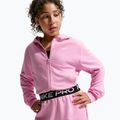 Pantaloni scurți pentru copii Nike Pro Fleece pink rise/pink rise/black/white 4