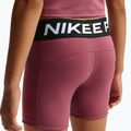Pantaloni scurți pentru copii Nike Pro pink smoke/white 6