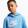 Bluză pentru copii Nike Sportswear Club Fleece football blue/white 4
