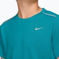 Tricou pentru copii Nike Miler bright spruce/energy/heather 3