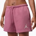 Pantaloni scurți pentru femei Jordan Fleece desert berry/white 3