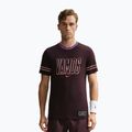 Tricou pentru bărbați Nike Court Dri-FIT Cotton burgundy ash