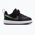 Încălțăminte pentru copii Nike Court Borough Low black/smoke grey/white/illusion green