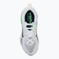 Pantofi de alergare Nike Vomero 18 alb/verdele scânteietor/bleumarin închis 5