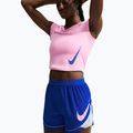 Pantaloni scurți de alergare pentru femei Nike Tempo Dri-Fit Unlined old royal/football grey/pink rise 4