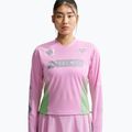Longsleeve de alergare pentru femei Nike Swift Jersey Top pink rise/illusion green