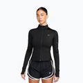 Bluză pentru femei de alergare Nike Swift Dri-Fit Full Zip black