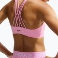 Sutien de antrenament Nike Indy Strappy pink rise/black 4
