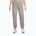 Pantaloni pentru femei Nike Studio Fleece cream li/sail