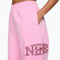 Pantaloni pentru femei Nike Studio Fleece pink rise/pink smoke 3