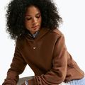 Bluză pentru femei Nike Studio Fleece cacao wow/sail 4