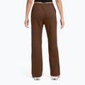 Pantaloni pentru femei Nike Studio Fleece cacao wow/sail 2