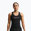 Tricou de antrenament pentru femei Nike One black/black/university red/white