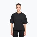 Tricou de antrenament pentru femei Nike 24.7 ImpossiblySoft Light black/dark smoke grey