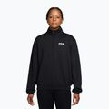 Bluză de antrenament pentru femei Nike Studio Fleece Sport black/university red/white