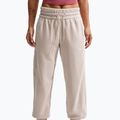 Pantaloni pentru femei Nike One Therma-FIT Mid Rise cream ii/white 4