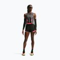 Tricou de alergare pentru femei Nike AeroSwift iron grey/volt/white 2