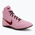 Încălțăminte de lupte Nike Footsweep 2 pink rise/univerisity red/mystic dates