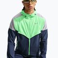 Geacă de alergare pentru bărbați Nike Impossibly Light Windrunner midnight navy/illusion green/wolf grey 4