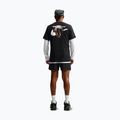 Tricou de alergare pentru bărbați Nike Dri-Fit Graphic black/white 2